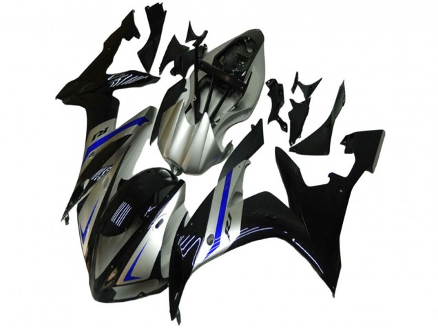 Purchase 2004-2006 Silver Blue Black Yamaha YZF R1 Motorcycle Fairings UK