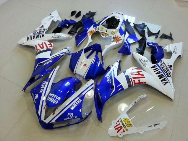 Purchase 2004-2006 Blue White Red Yamaha YZF R1 Motorcycle Fairings Kits UK Purchase 2004-2006 Blue White Red Yamaha YZF R1 Motorcycle Fairings Kits UK