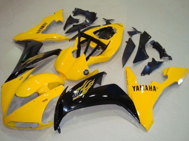 Purchase 2004-2006 Yellow Glossy Black Yamaha YZF R1 Motorcycle Fairings UK