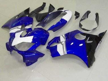 Purchase 2004-2007 White Blue Black Honda CBR600 F4i Bike Fairing Kit UK