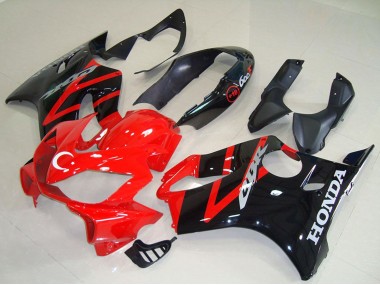 Purchase 2004-2007 Red Glossy Black Honda CBR600 F4i Motorcycle Fairing Kits UK