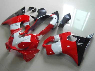 Purchase 2004-2007 White Red Glossy Black Honda CBR600 F4i Motorcycle Fairing UK