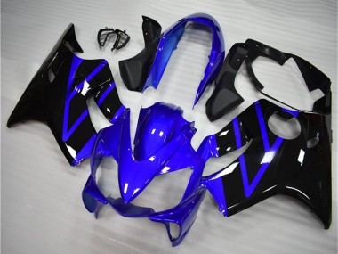 Purchase 2004-2007 Blue Glossy Black Honda CBR600 F4i Motorcycle Fairing Kits UK