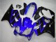 Purchase 2004-2007 Blue Glossy Black Honda CBR600 F4i Motorcycle Fairing Kits UK