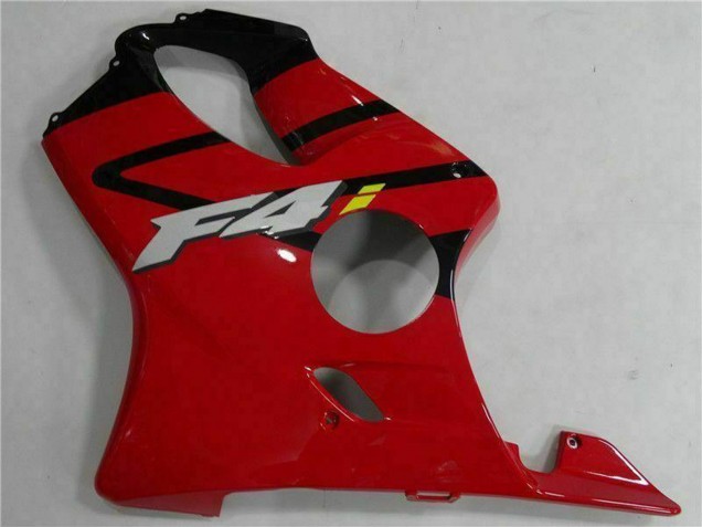 Purchase 2004-2007 Red Glossy Black Honda CBR600 F4i Bike Fairings UK