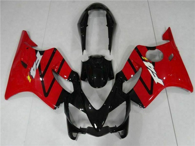 Purchase 2004-2007 Red Glossy Black Honda CBR600 F4i Bike Fairings UK