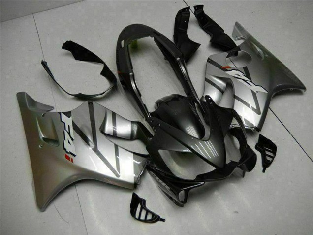 Purchase 2004-2007 Silver Matte Black Honda CBR600 F4i Motorcycle Fairings UK