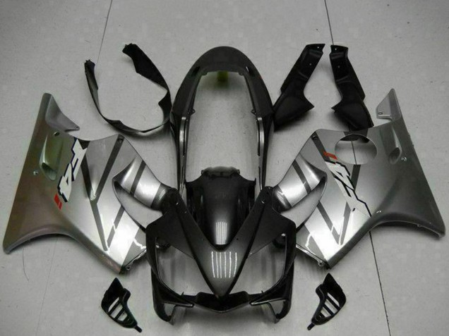 Purchase 2004-2007 Silver Matte Black Honda CBR600 F4i Motorcycle Fairings UK