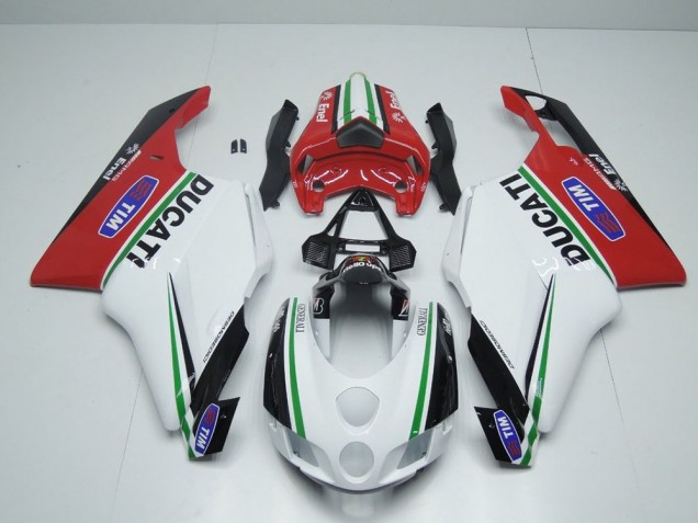 Purchase 2005-2006 White Red Enel Ducati 749 999 Bike Fairing Kit UK Purchase 2005-2006 White Red Enel Ducati 749 999 Bike Fairing Kit UK