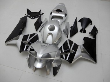 Purchase 2005-2006 Silver Black Honda CBR600RR Motorcycle Fairing UK