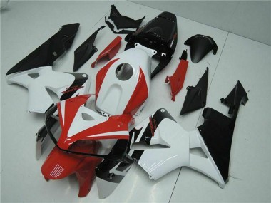 Purchase 2005-2006 White Red Black Honda CBR600RR Motorcycle Fairing Kits UK