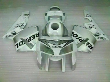 Purchase 2005-2006 White Repsol Honda CBR600RR Motorbike Fairing Kits UK