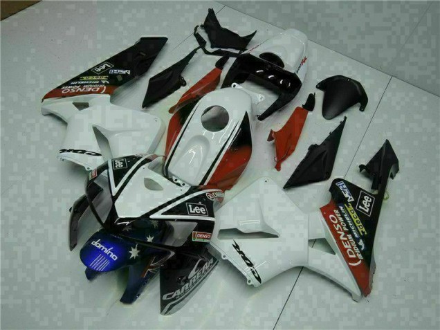 Purchase 2005-2006 White Red Black Lee Honda CBR600RR Motorbike Fairing UK Purchase 2005-2006 White Red Black Lee Honda CBR600RR Motorbike Fairing UK