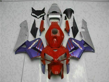 Purchase 2005-2006 Red Purple Grey Honda CBR600RR Motorcycle Fairings UK