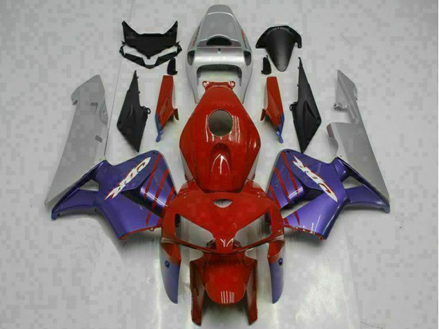 Purchase 2005-2006 Red Purple Grey Honda CBR600RR Motorcycle Fairings UK
