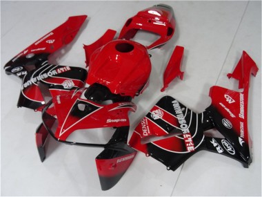 Purchase 2005-2006 Red Black Honda CBR600RR Motorcycle Fairings Kit UK