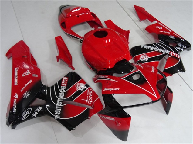 Purchase 2005-2006 Red Black Honda CBR600RR Motorcycle Fairings Kit UK