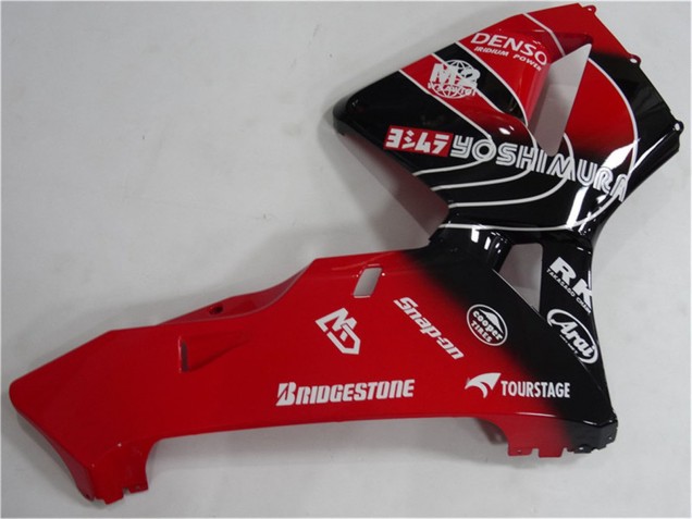 Purchase 2005-2006 Red Black Honda CBR600RR Motorcycle Fairings Kit UK