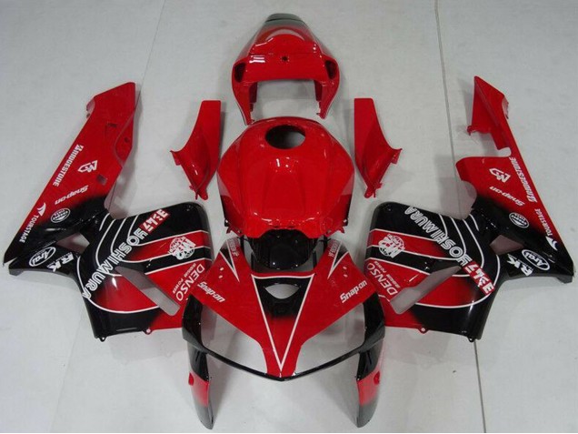 Purchase 2005-2006 Red Black Honda CBR600RR Motorcycle Fairings Kit UK