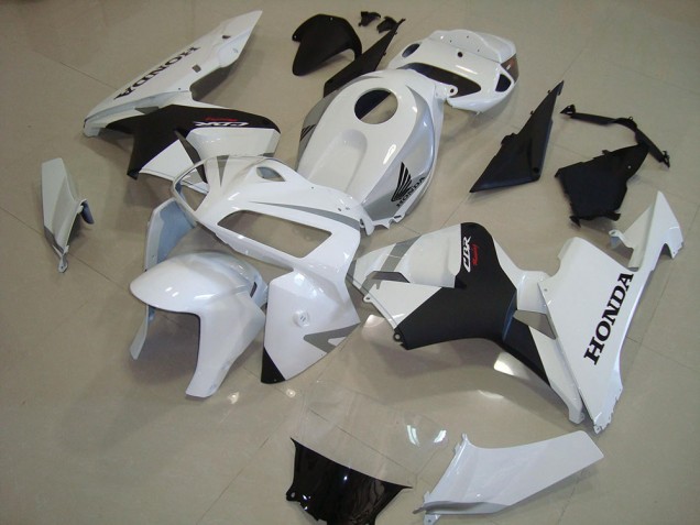 Purchase 2005-2006 Pearl White Matte Black Honda CBR600RR Motorcycle Fairing UK Purchase 2005-2006 Pearl White Matte Black Honda CBR600RR Motorcycle Fairing UK