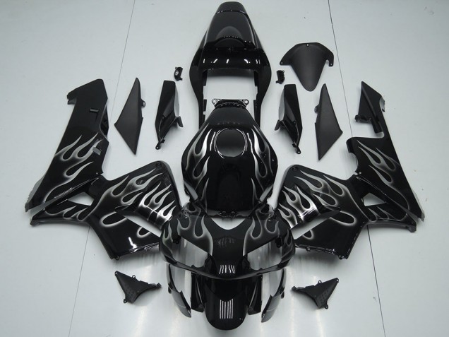 Purchase 2005-2006 Silver Flame Honda CBR600RR Motorcycle Replacement Fairings UK