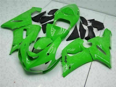 Purchase 2005-2006 Green Kawasaki ZX6R Motorcycle Fairing UK