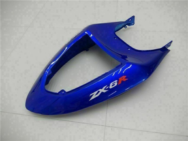 Purchase 2005-2006 Blue Kawasaki ZX6R Motorcycle Fairing Kit UK Purchase 2005-2006 Blue Kawasaki ZX6R Motorcycle Fairing Kit UK