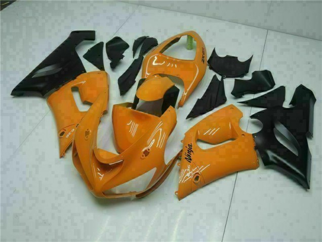 Purchase 2005-2006 Orange Kawasaki ZX6R Bike Fairing UK Purchase 2005-2006 Orange Kawasaki ZX6R Bike Fairing UK