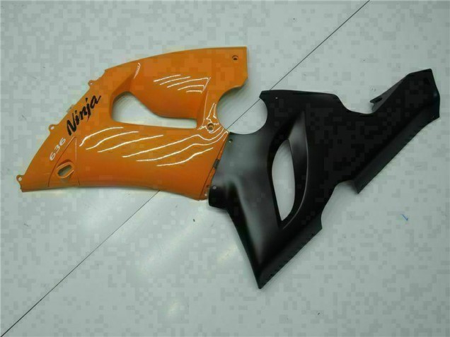 Purchase 2005-2006 Orange Kawasaki ZX6R Bike Fairing UK Purchase 2005-2006 Orange Kawasaki ZX6R Bike Fairing UK