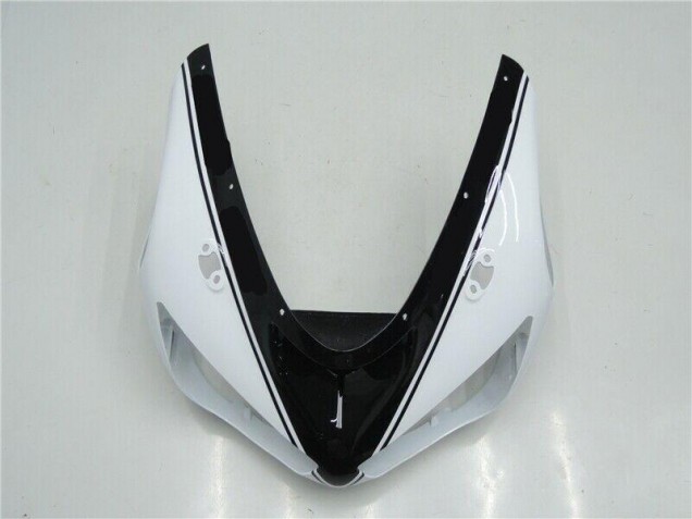 Purchase 2005-2006 Black White Kawasaki ZX6R Moto Fairings UK Purchase 2005-2006 Black White Kawasaki ZX6R Moto Fairings UK