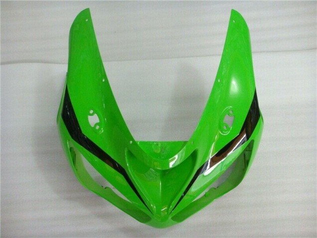 Purchase 2005-2006 Green White Black Kawasaki ZX6R Motorcycle Fairings UK Purchase 2005-2006 Green White Black Kawasaki ZX6R Motorcycle Fairings UK