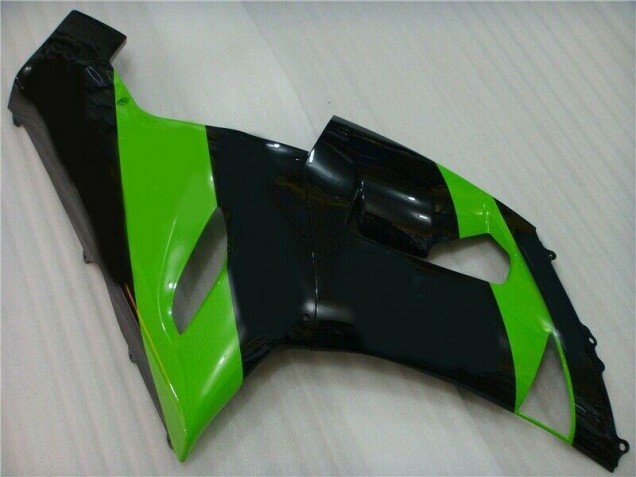 Purchase 2005-2006 Green Black Kawasaki ZX6R Motorbike Fairing UK Purchase 2005-2006 Green Black Kawasaki ZX6R Motorbike Fairing UK