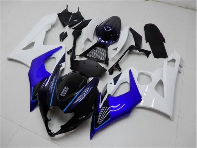 Purchase 2005-2006 Blue White Suzuki GSXR 1000 Motorcycle Fairing Kits UK Purchase 2005-2006 Blue White Suzuki GSXR 1000 Motorcycle Fairing Kits UK