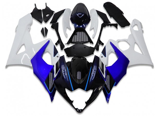 Purchase 2005-2006 Blue White Suzuki GSXR 1000 Motorcycle Fairing Kits UK Purchase 2005-2006 Blue White Suzuki GSXR 1000 Motorcycle Fairing Kits UK