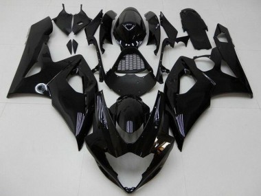 Purchase 2005-2006 Glossy Black Suzuki GSXR 1000 Motorcycle Fairing Kits UK