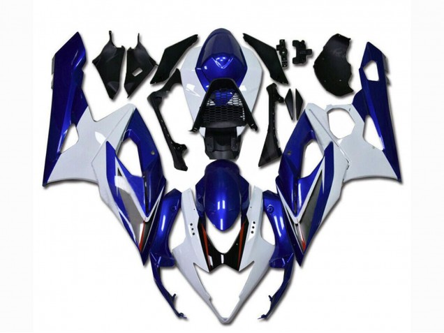 Purchase 2005-2006 White Blue Suzuki GSXR 1000 Motorcycle Fairing UK