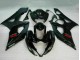 Purchase 2005-2006 Glossy Black Matte Black Red Suzuki GSXR 1000 Motorcycle Fairing UK