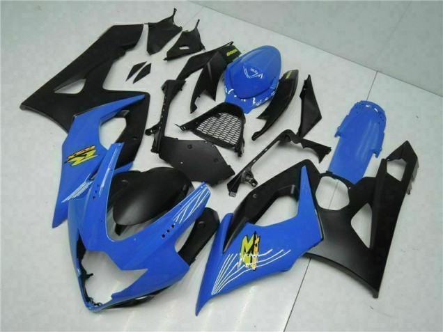 Purchase 2005-2006 Blue Black Suzuki GSXR 1000 Motorcycle Fairing Kit UK