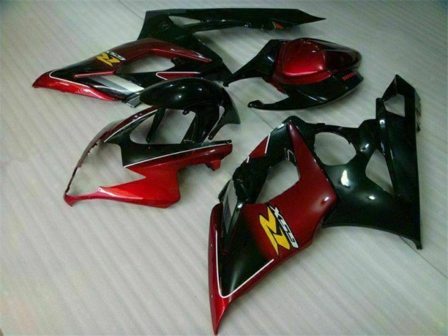 Purchase 2005-2006 Red Black Suzuki GSXR 1000 Bike Fairing Kit UK