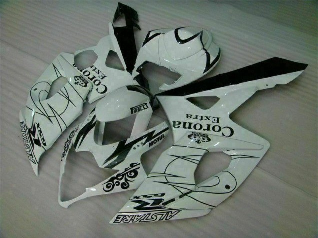Purchase 2005-2006 White Suzuki GSXR 1000 Motorbike Fairing Kits UK Purchase 2005-2006 White Suzuki GSXR 1000 Motorbike Fairing Kits UK