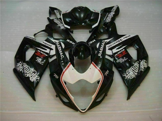 Purchase 2005-2006 White Black Suzuki GSXR 1000 Motorcycle Fairings Kit UK Purchase 2005-2006 White Black Suzuki GSXR 1000 Motorcycle Fairings Kit UK