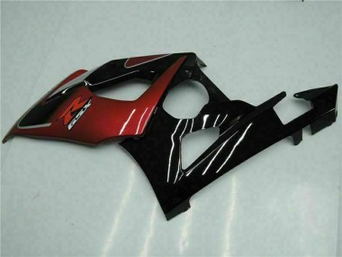 Purchase 2005-2006 Red Silver Glossy Black Suzuki GSXR 1000 Motorcycle Fairings UK