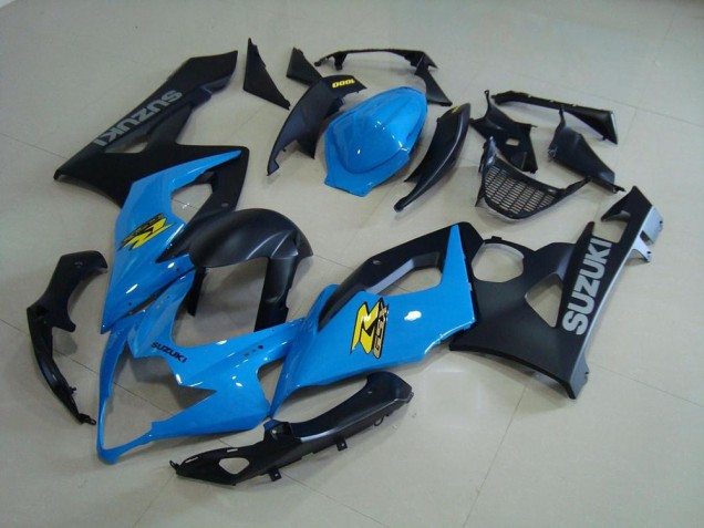 Purchase 2005-2006 Blue and Matte Black Suzuki GSXR 1000 Bike Fairings UK