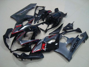 Purchase 2005-2006 Black Red Decals Suzuki GSXR 1000 Moto Fairings UK