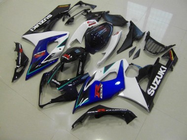 Purchase 2005-2006 Blue White Suzuki GSXR 1000 Motorcycle Fairings Kit UK