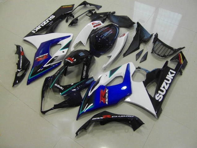 Purchase 2005-2006 Blue White Suzuki GSXR 1000 Motorcycle Fairings Kit UK Purchase 2005-2006 Blue White Suzuki GSXR 1000 Motorcycle Fairings Kit UK