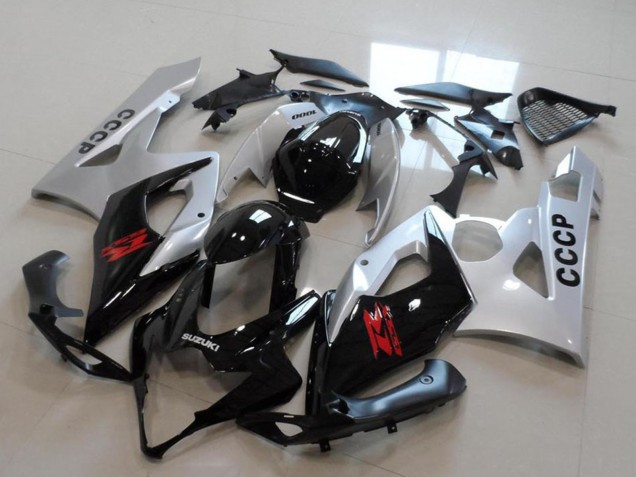 Purchase 2005-2006 Silver Black Red Suzuki GSXR 1000 Motorcycle Fairing Kits UK