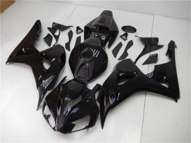 Purchase 2006-2007 Glossy Black Honda CBR1000RR Motorcycle Fairings UK