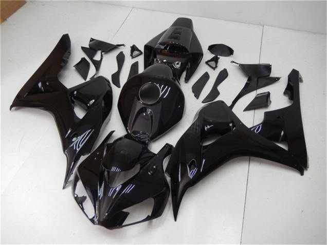 Purchase 2006-2007 Glossy Black Honda CBR1000RR Motorcycle Fairings UK