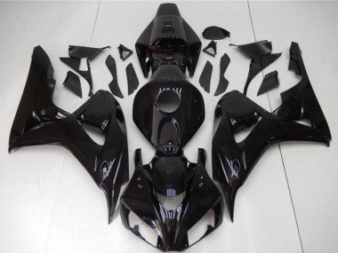 Purchase 2006-2007 Glossy Black Honda CBR1000RR Motorcycle Fairings UK